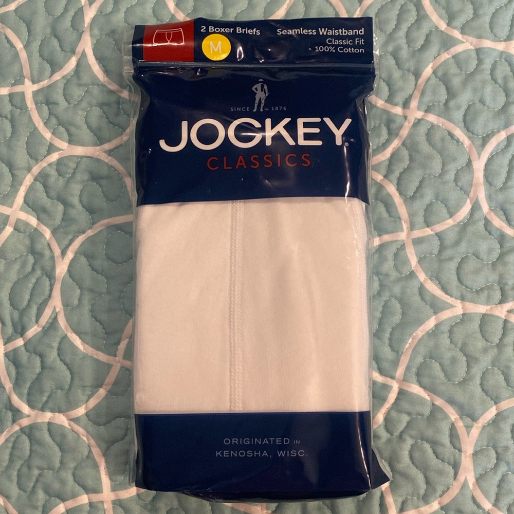 Men’s jockey, medium boxer briefs